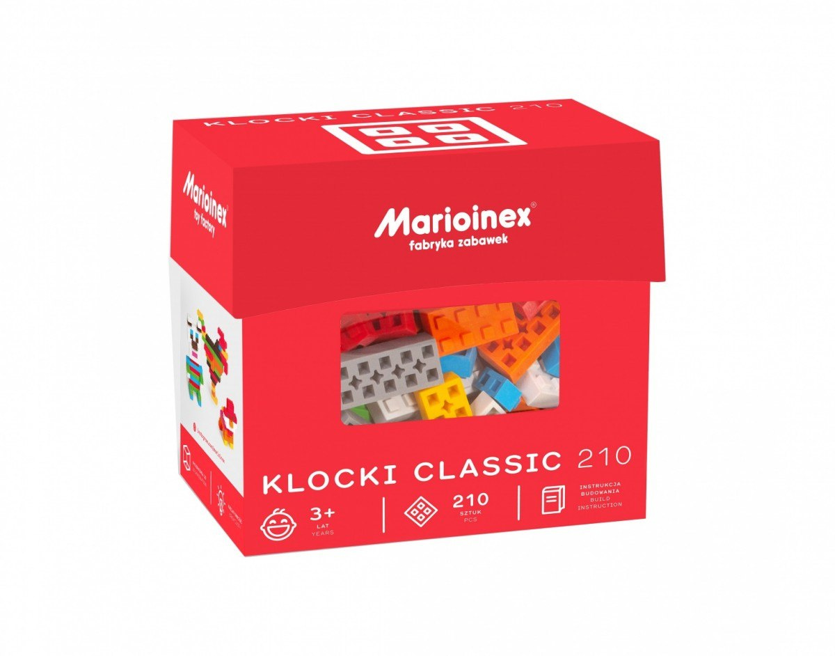 MARIOINEX klocki Classic 210 szt.
