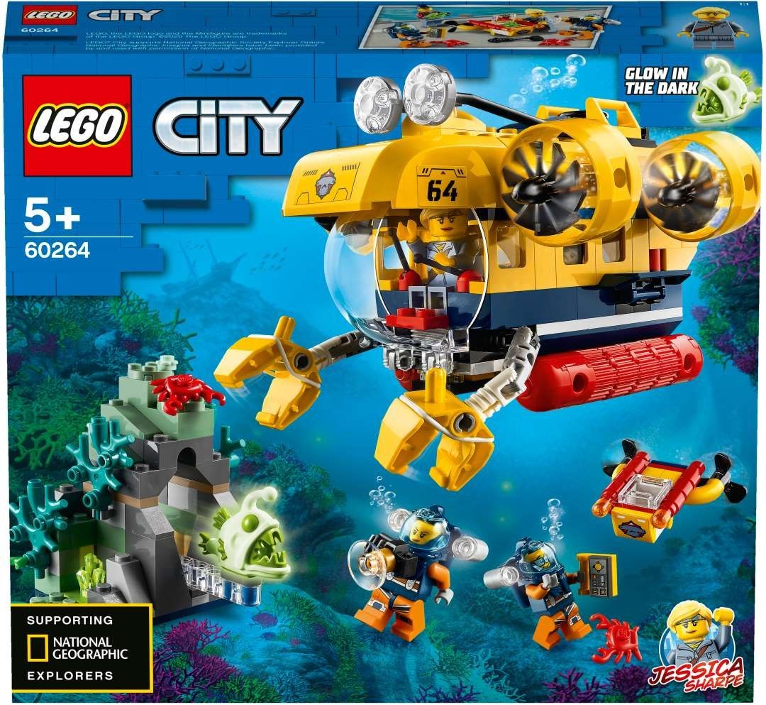 LEGO CITY Łódź podwodna badaczy oceanu 60264