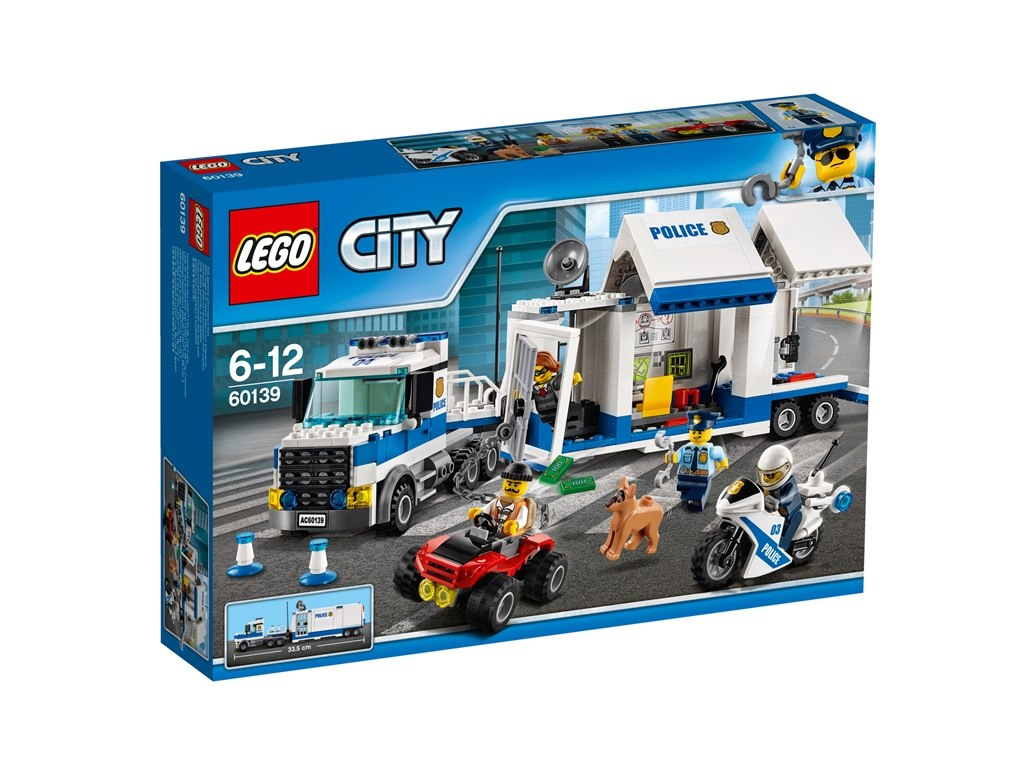 LEGO CITY mobilne centrum dowodzednia 60139