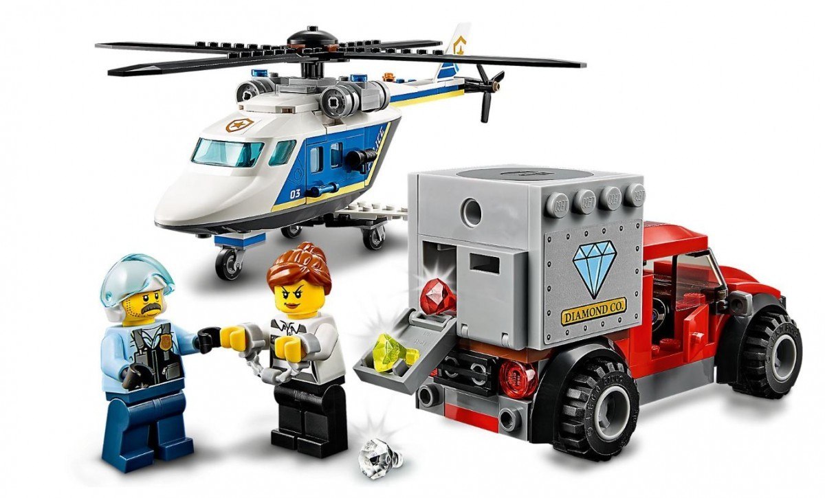 LEGO CITY pościg helikopterem policyjnym 60243