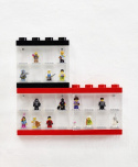 LEGO Gablotka na 16 minifigurek (czerwona) 40660001