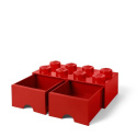 LEGO Pojemnik - szuflada 8 (czerwona) 40061730