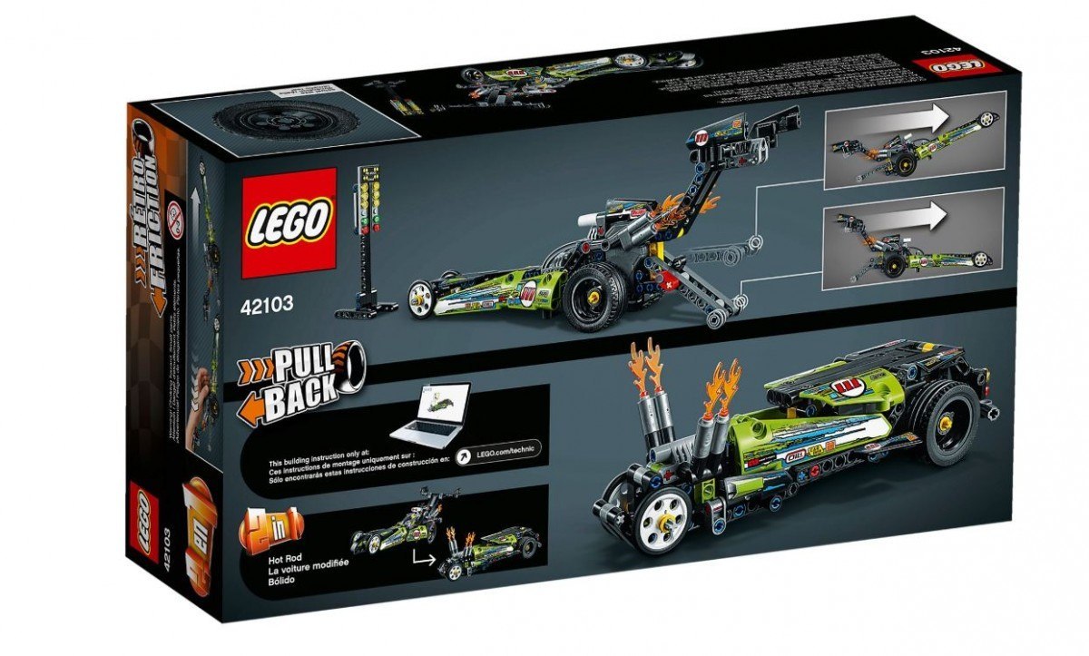 LEGO TECHNIC Dragster 42103