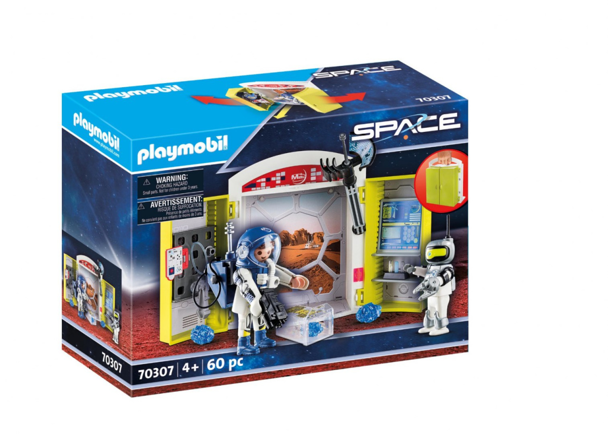 PLAYMOBIL SPACE PLAY BOX Misja na Marsie 70307