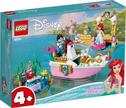 LEGO DISNEY PRINCESS Świąteczna łódź Arielki 43191