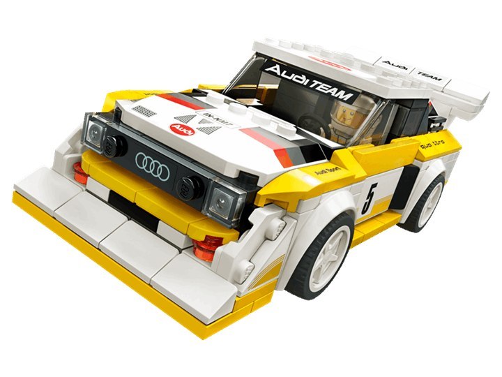 LEGO SPEED CHAMPIONS Audi Sport QUATRO S1 76897