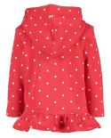 Bluza czerwona w białe kropki dla dziewczynki BLUE SEVEN 909026X-332