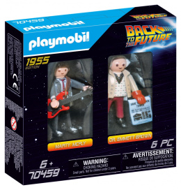 PLAYMOBIL BACK TO THE FUTURE Marty Mcfly i Dr.Emm 70459