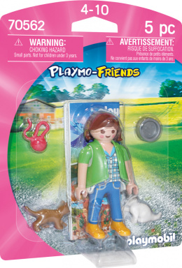 PLAYMOBIL PLAYMO-FRIENDS Dziewczynka z kotkami 70562