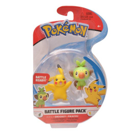 POKEMON Battle figurki Pikachu i Grookey