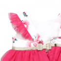 Sukienka tiulowa w kolorach różu 702155-3713 BOBOLI