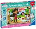 Ravensburger Polska Puzzle 2x24 elementy Koci Domek Gabi