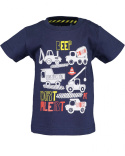 T-shirt CONSTRUCTION dla chłopca BLUE SEVEN 928100X-575