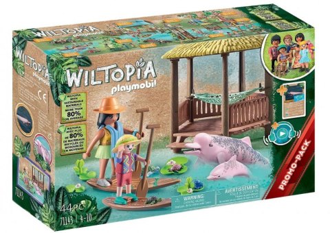 Playmobil Zestaw 71143 Wiltopia: Wyprawa z delfinami rzecznymi