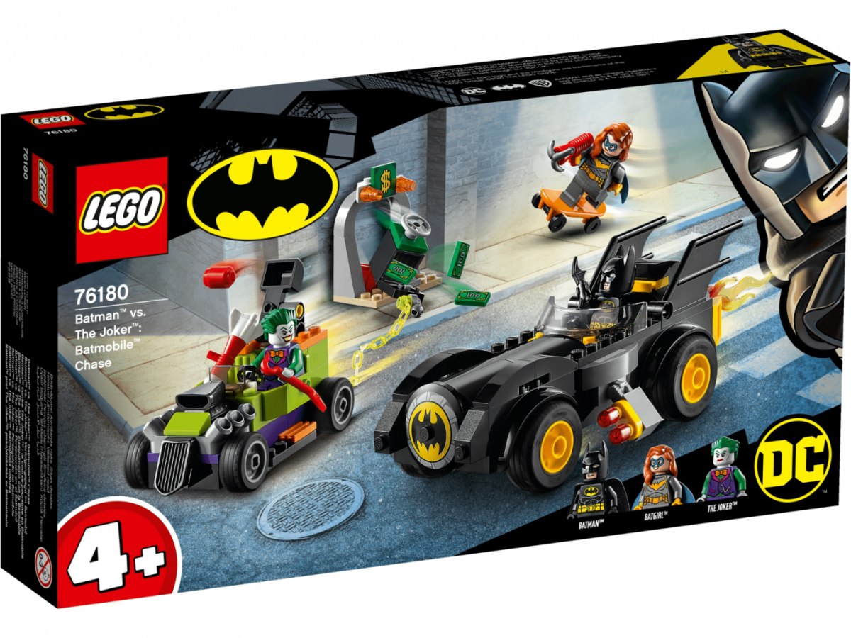 LEGO BATMAN kontra Joker - pościg Batmobilem 76180