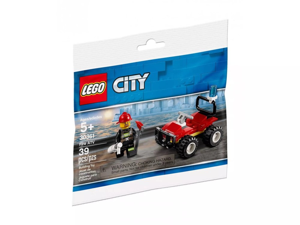 LEGO CITY Strażacki quad saszetka 30361