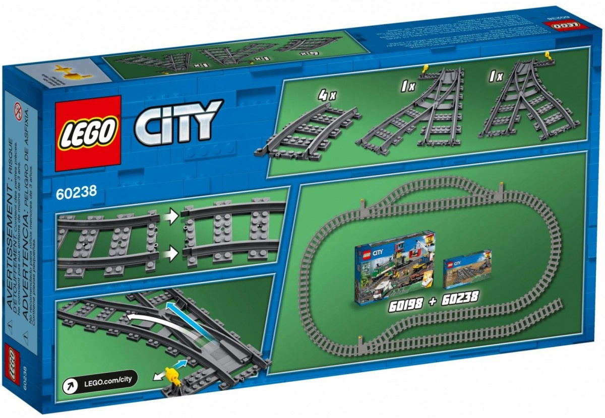 LEGO CITY Zwrotnice 60238
