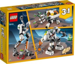 LEGO CREATOR 3w1 Kosmiczny robot górniczy 31115
