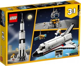 LEGO CREATOR 3w1 Przygoda w promie kosmicznym 31117