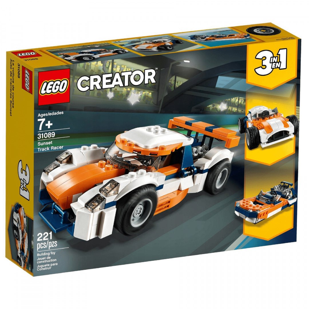 LEGO CREATOR 3w1 Słoneczna wyścigówka 31089