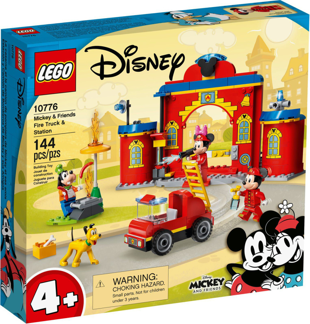 LEGO DISNEY Remiza i wóz strażacki Myszki Miki i przyjaciół 10776