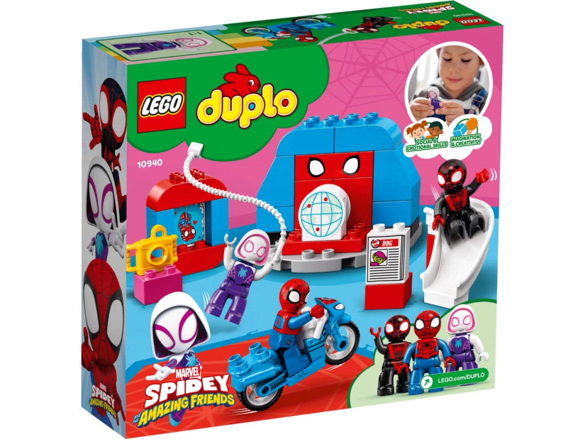 LEGO DUPLO Kwatera główna Spidermana 10940