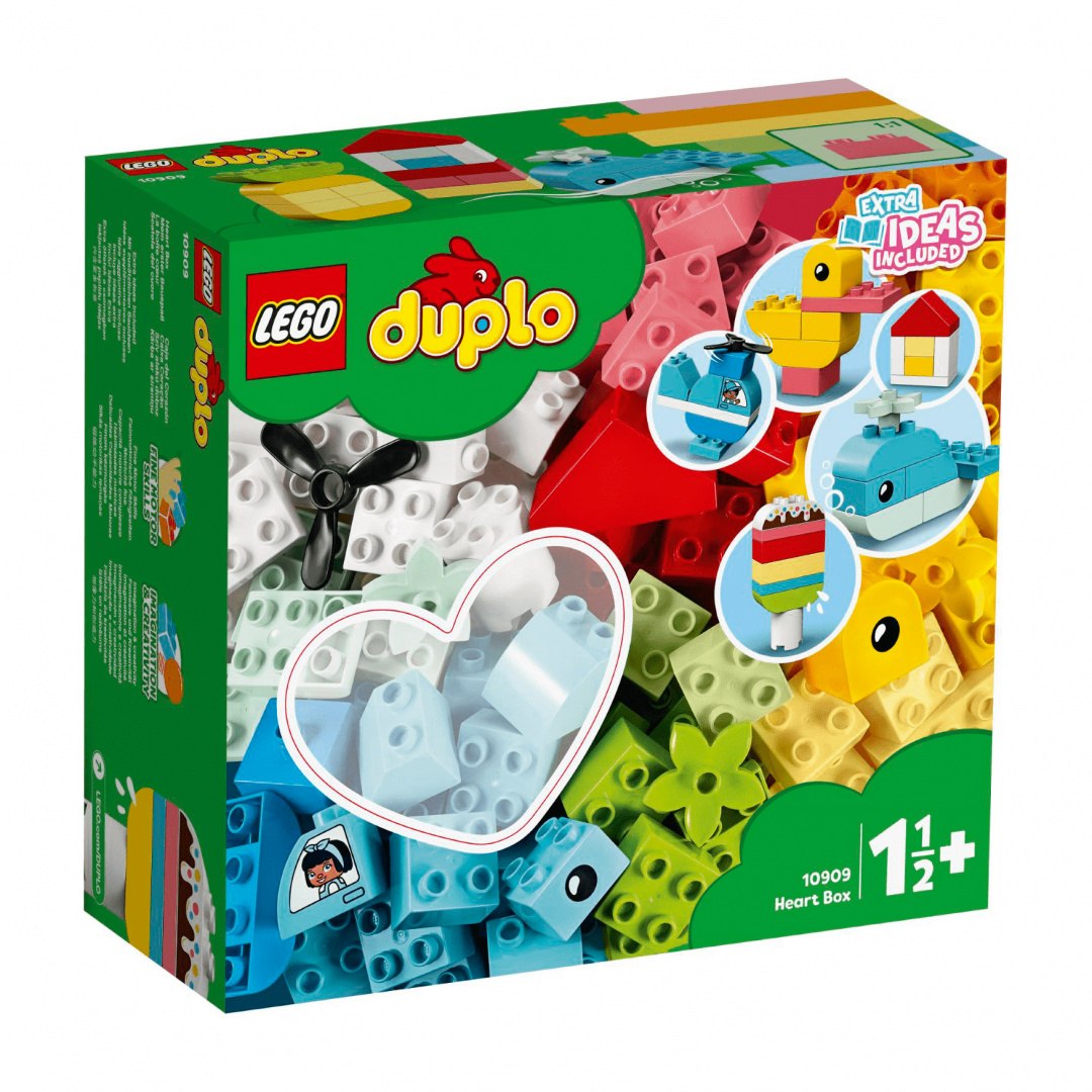 LEGO DUPLO Pudełko z serduszkiem 10909