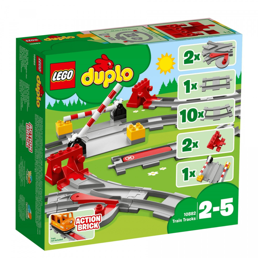 LEGO DUPLO Tory kolejowe 10882