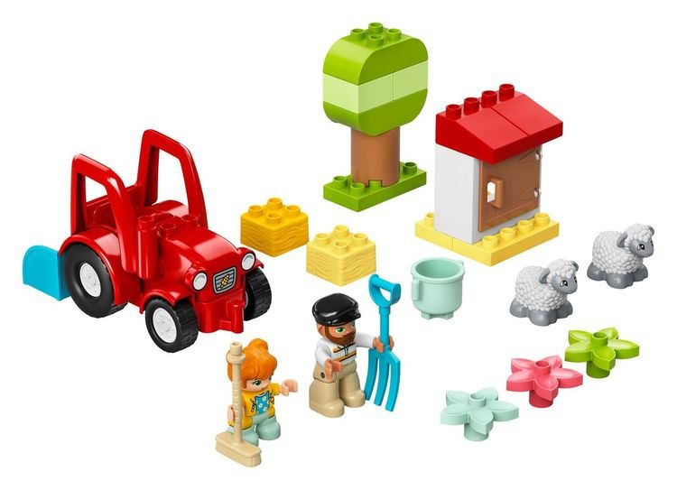 LEGO DUPLO Traktor i zwierzęta gospodarskie 10950