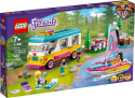 LEGO FRIENDS Leśny mikrobus kempingowy i żaglówka 41681