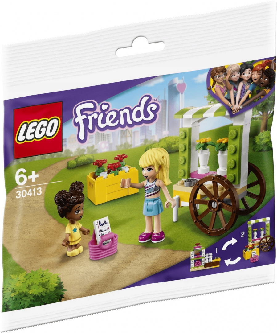 LEGO FRIENDS Wózek z kwiatami saszetka 30413