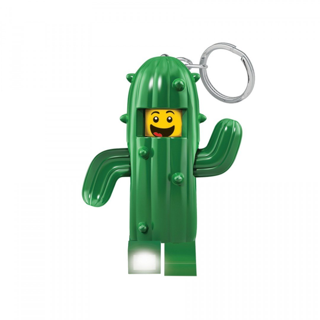 LEGO KAKTUS brelok do kluczy z latarką LGL-KE157