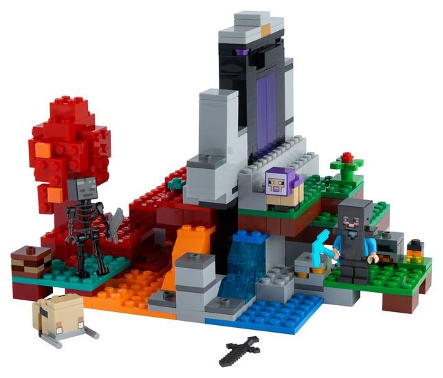 LEGO MINECRAFT Zniszczony portal 21172