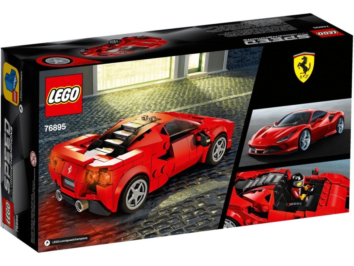 LEGO SPEED CHAMPIONS Ferrari F8 TRIBUTO 76895