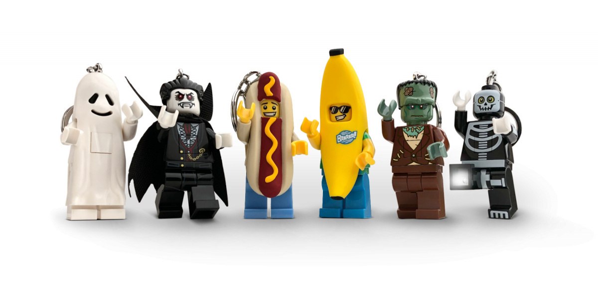 LEGO brelok do kluczy z latarką Iconic Banan LGL-KE118