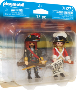 PLAYMOBIL DuoPack Pirat i oficer Rotrock 70273