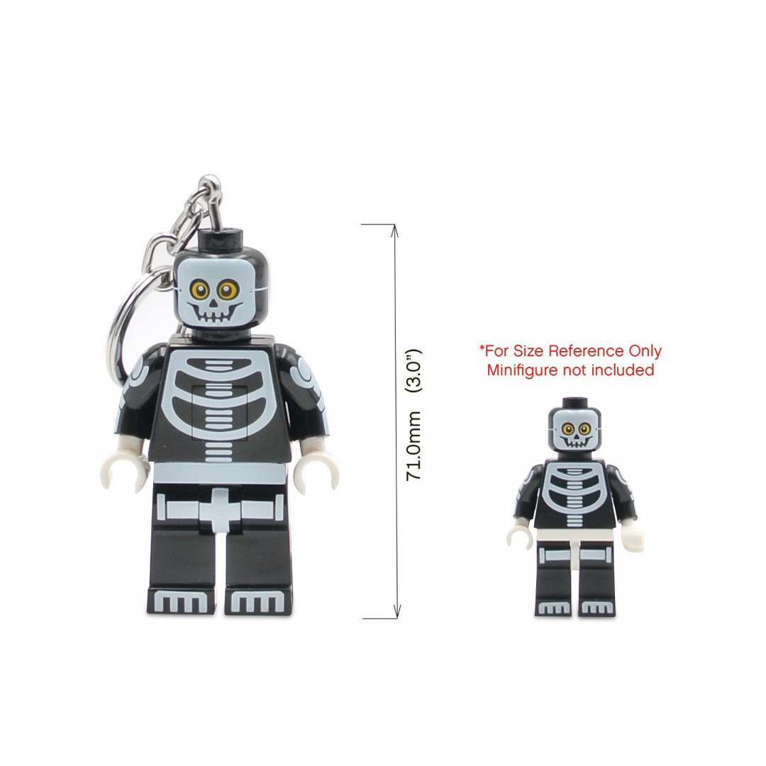 LEGO Brelok do kluczy z latarką Kościotrup