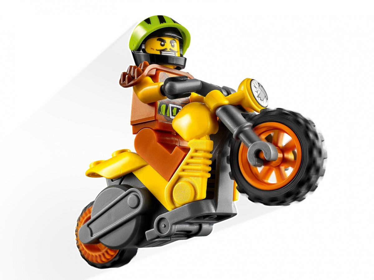 LEGO CITY Demolka na motocyklu kaskaderskim 60297