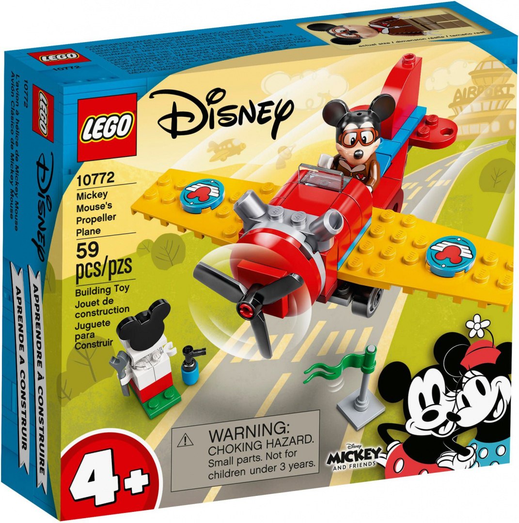 LEGO DISNEY Samolot śmigłowy Myszki Miki 10772
