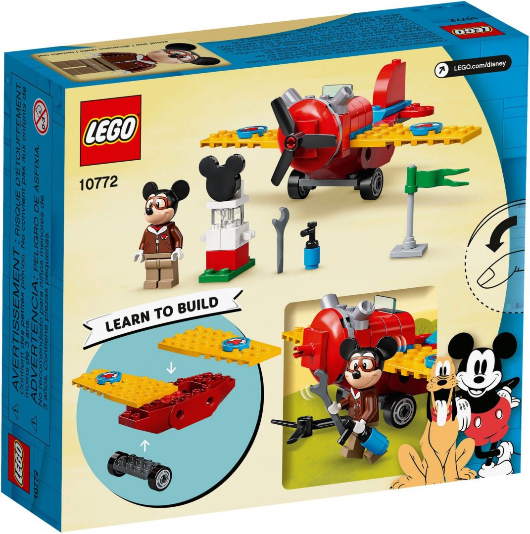LEGO DISNEY Samolot śmigłowy Myszki Miki 10772