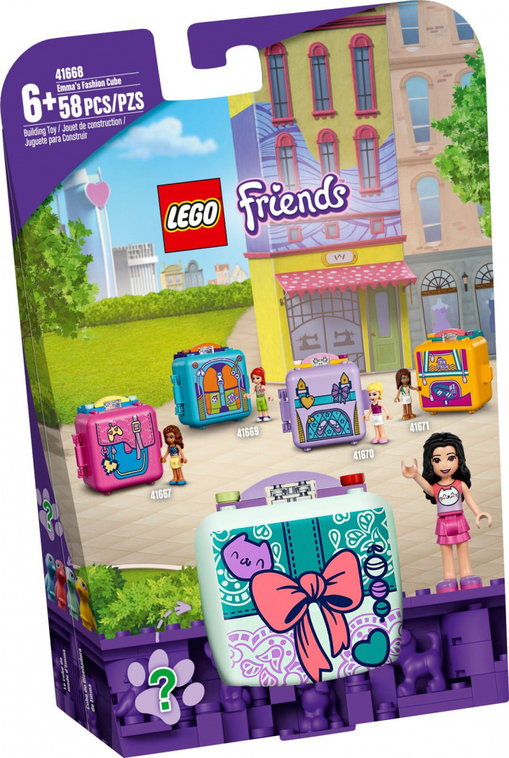 LEGO FRIENDS Modowa kostka Emmy 41668