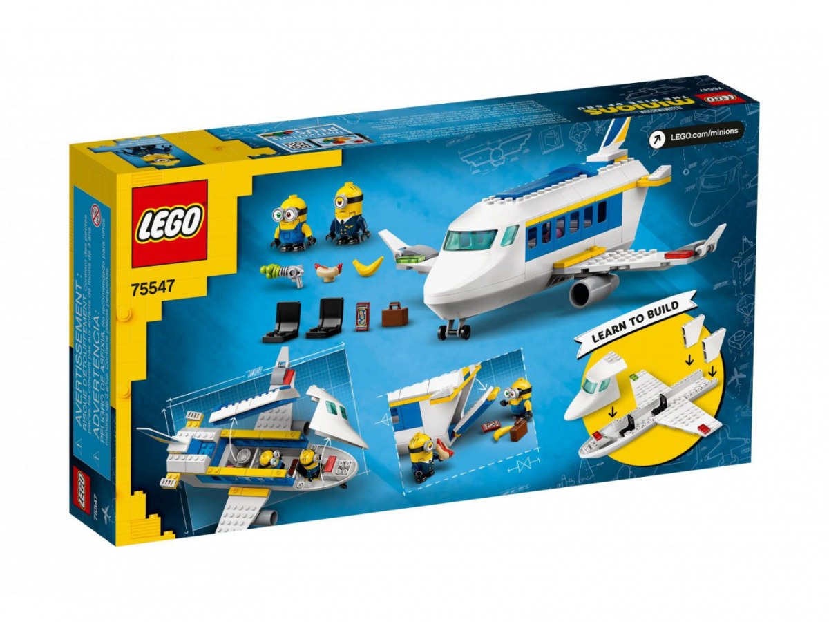 LEGO MINIONS Nauka pilotażu Minionka 75547