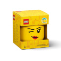 LEGO Pojemnik mała głowa - dziewczynka (oczko)