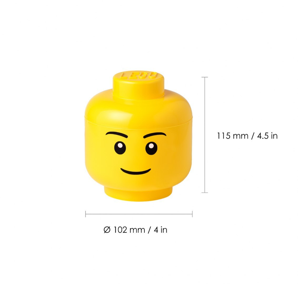 LEGO Pojemnik mini głowa - chłopiec