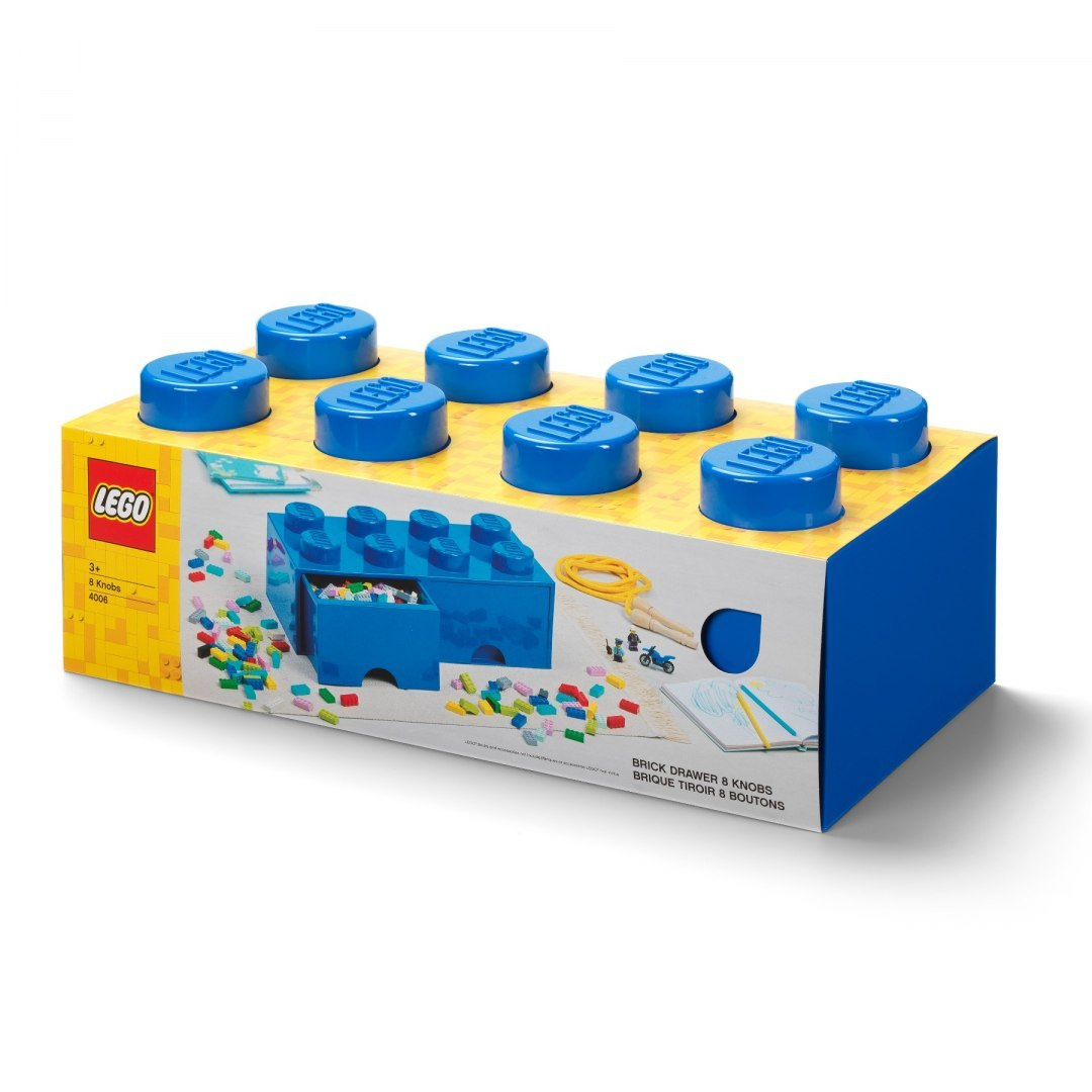 LEGO Pojemnik - szuflada 8 (niebieska) 40061731