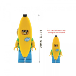 LEGO brelok do kluczy z latarką Iconic Banan