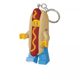 LEGO brelok do kluczy z latarką Iconic Hot Dog