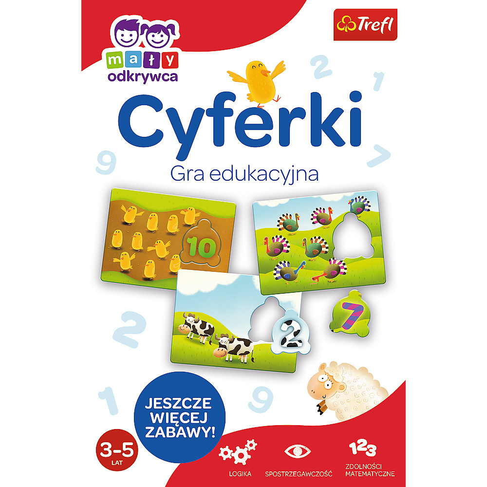 TREFL gra Cyferki / MAŁY ODKRYWCA 01946