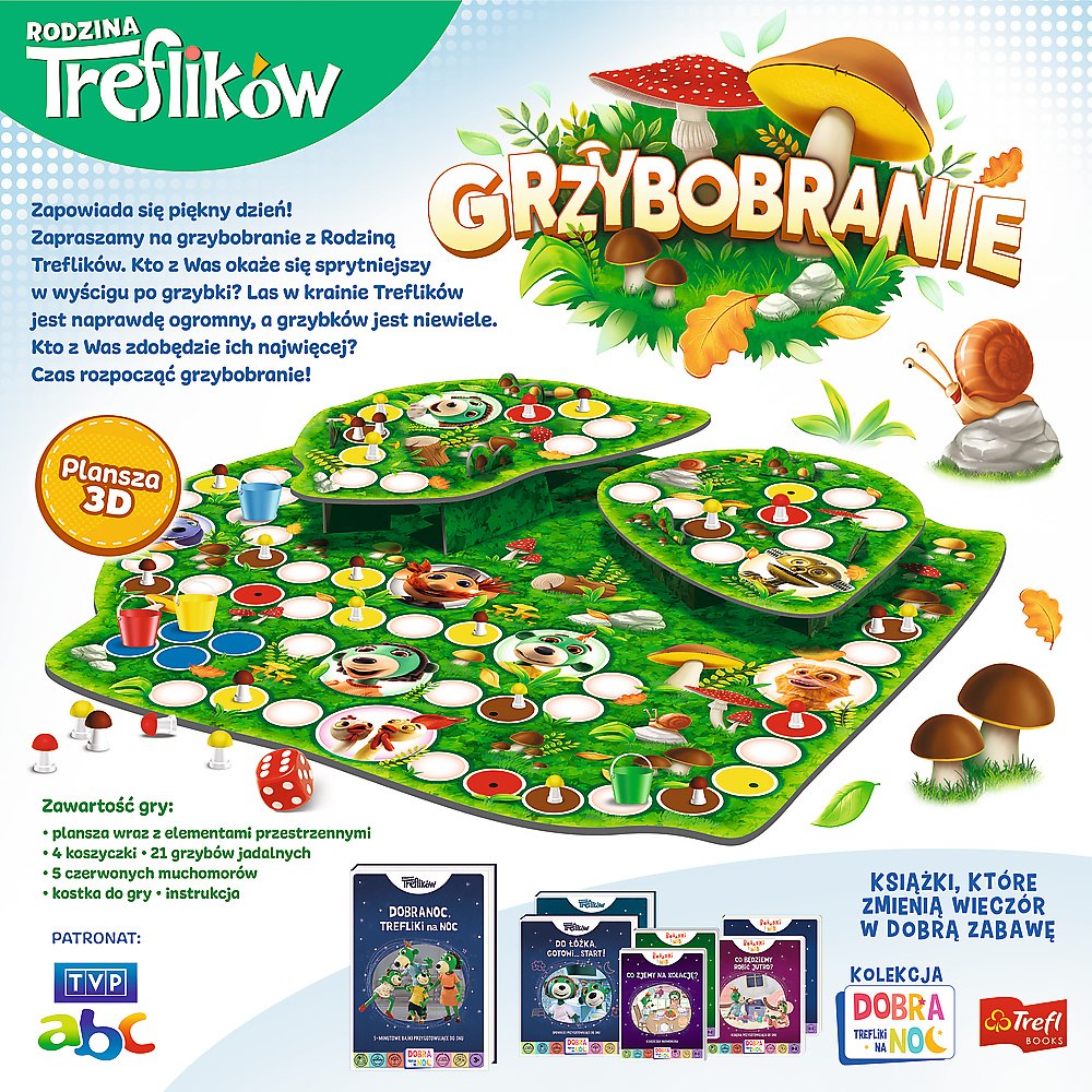 TREFL gra GRZYBOBRANIE / Rodzina Treflików 02035