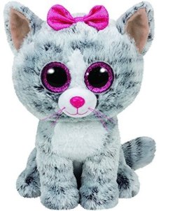 Meteor Maskotka TY Beanie Boos Kiki - Kot, 24 cm